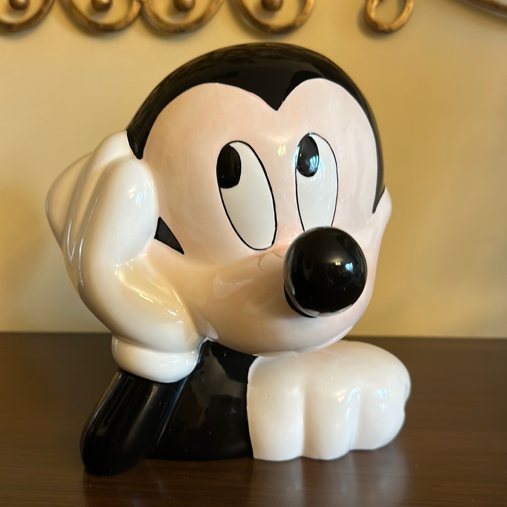 Treasure Craft Vintage Disney Mickey Mouse Container